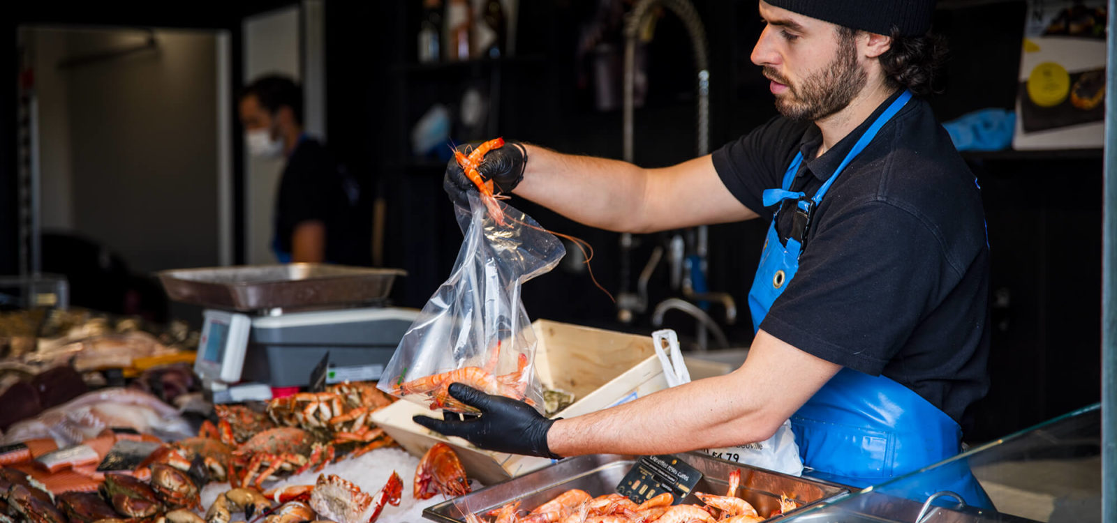 Des produits de la mer frais et de qualité