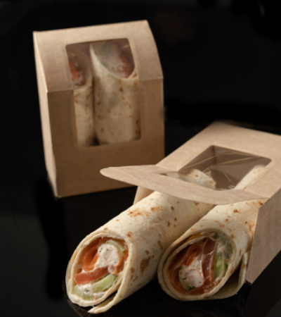 Wrap Saumon/Crevettes